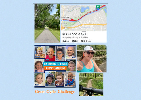 GCC Kick Off Ride 1: 8.6 mi VP Greenway