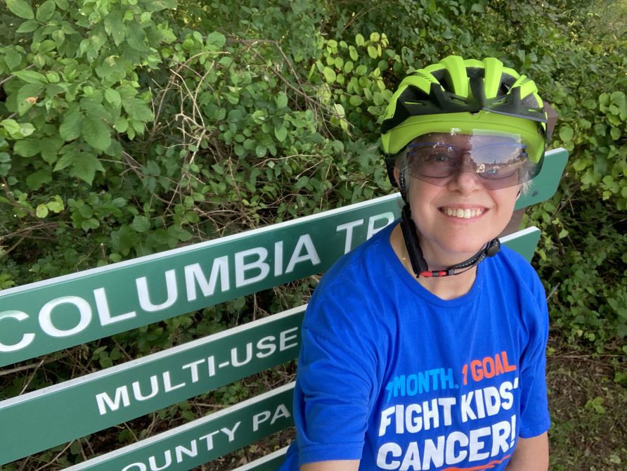 1st ride of the Great Cycle Challenge 2026- Columbia Trail