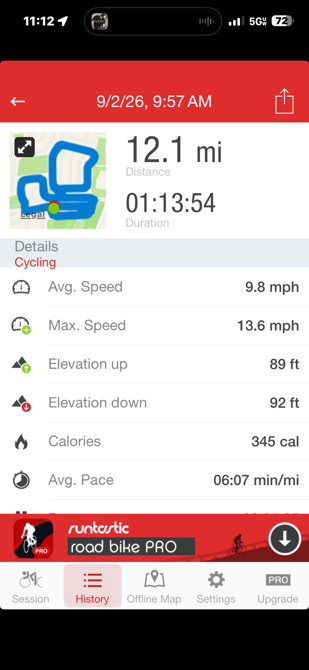 First ride today!
