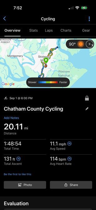 20 miles Marina to Marina September 1st
