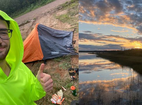 Downtown Houghton to Thayer Lake - 25.9mi