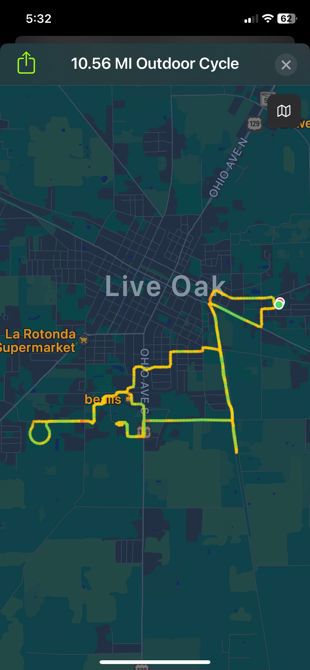 Manual Ride map
