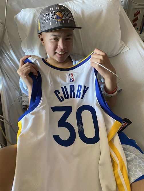 Your Signed Steph Curry Jersey