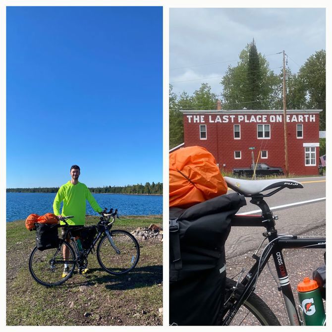 High Rock Bay back to Downtown Houghton - 56.7mi