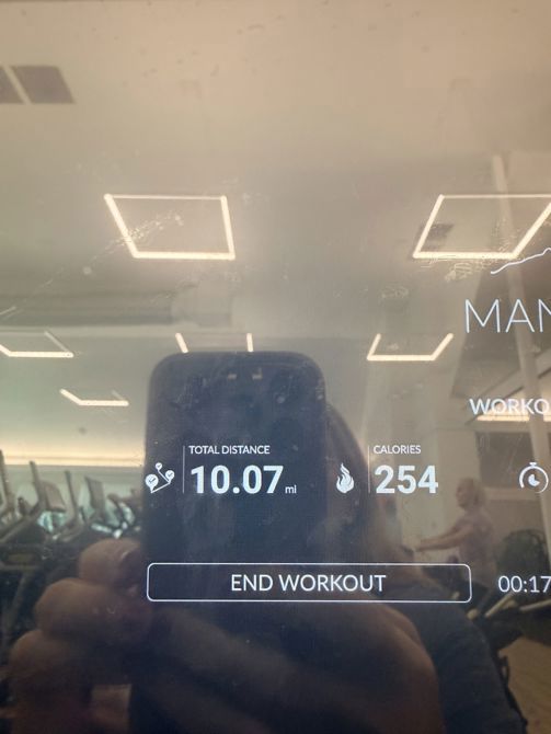 Rainy Day at the Gym