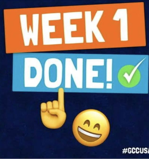 First Week In The Books