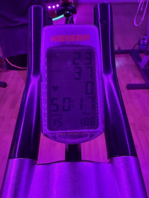 Primera clases de spinning