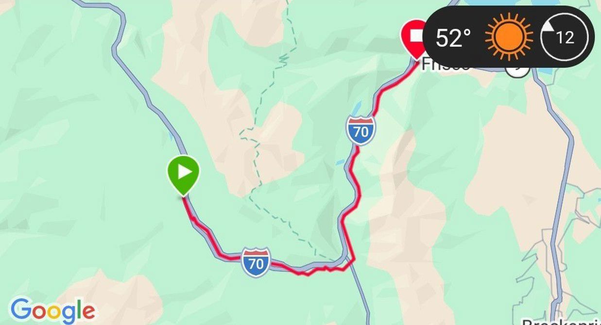 Riding Map from 5th #gccusa 2026 Ride
