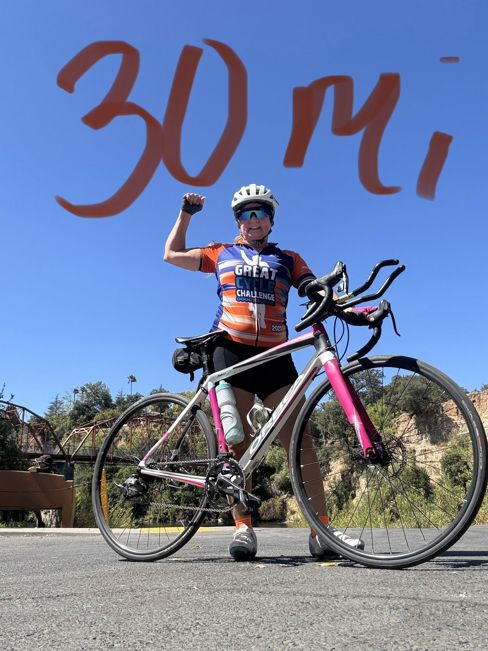 3rd ride - 30 miles in 2 hrs today 😎