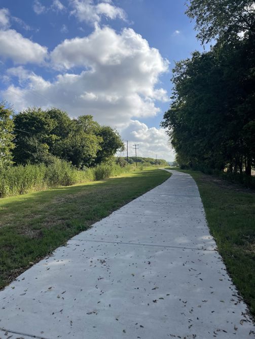 Cotton Belt Trail nice