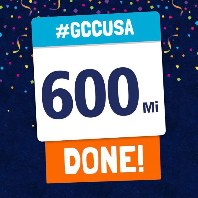 600 miles ✅