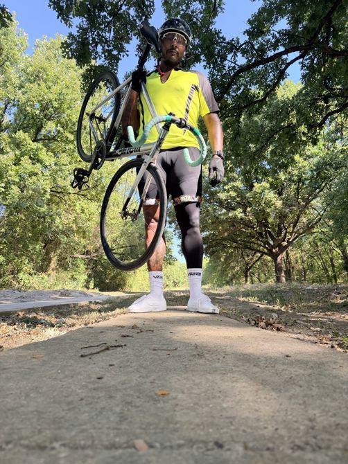 22 Miles today to bite a chunk out of the 75!!