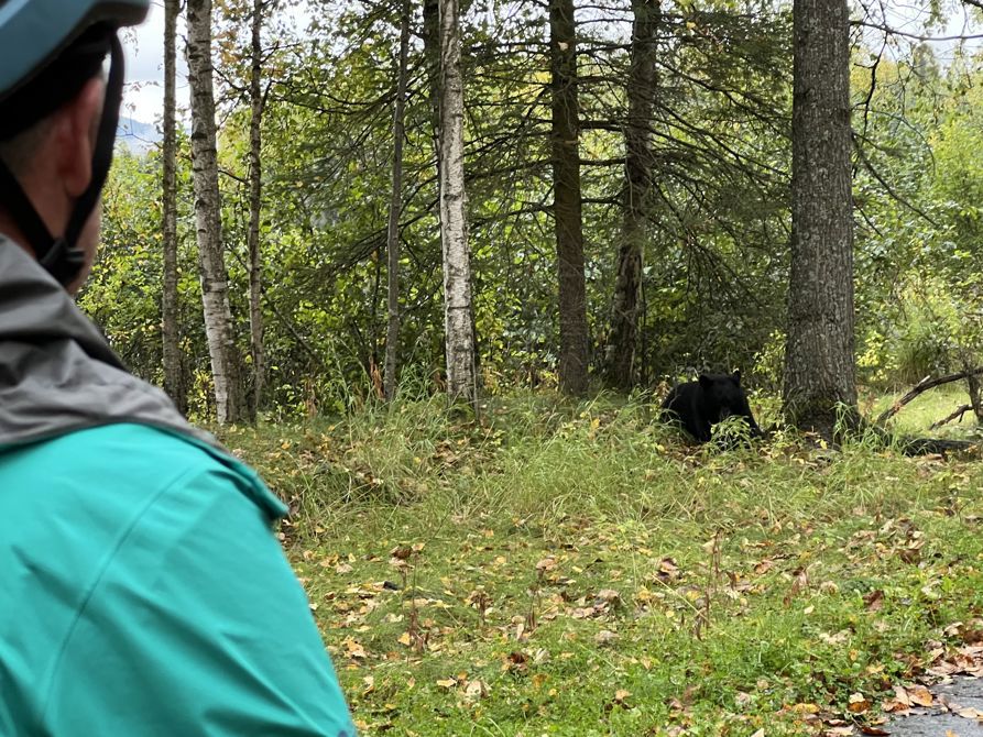 Bike pals in Alaska