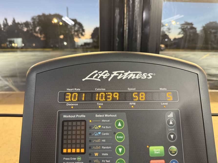 Riding @ gym