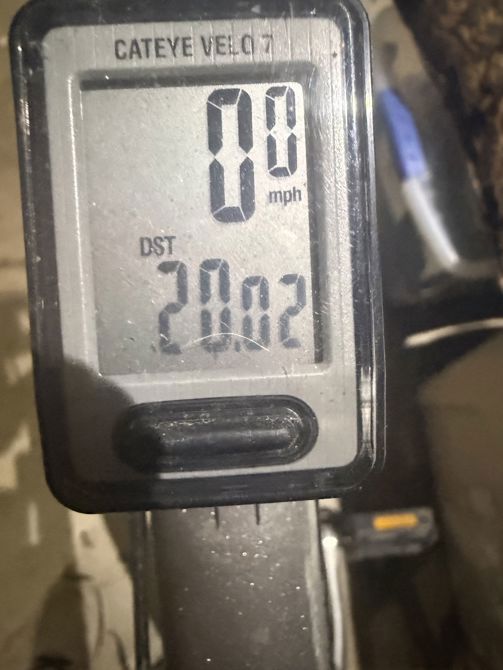 My first trainer ride for this event.