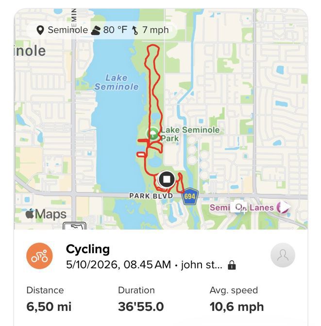 Monday Morning Ride